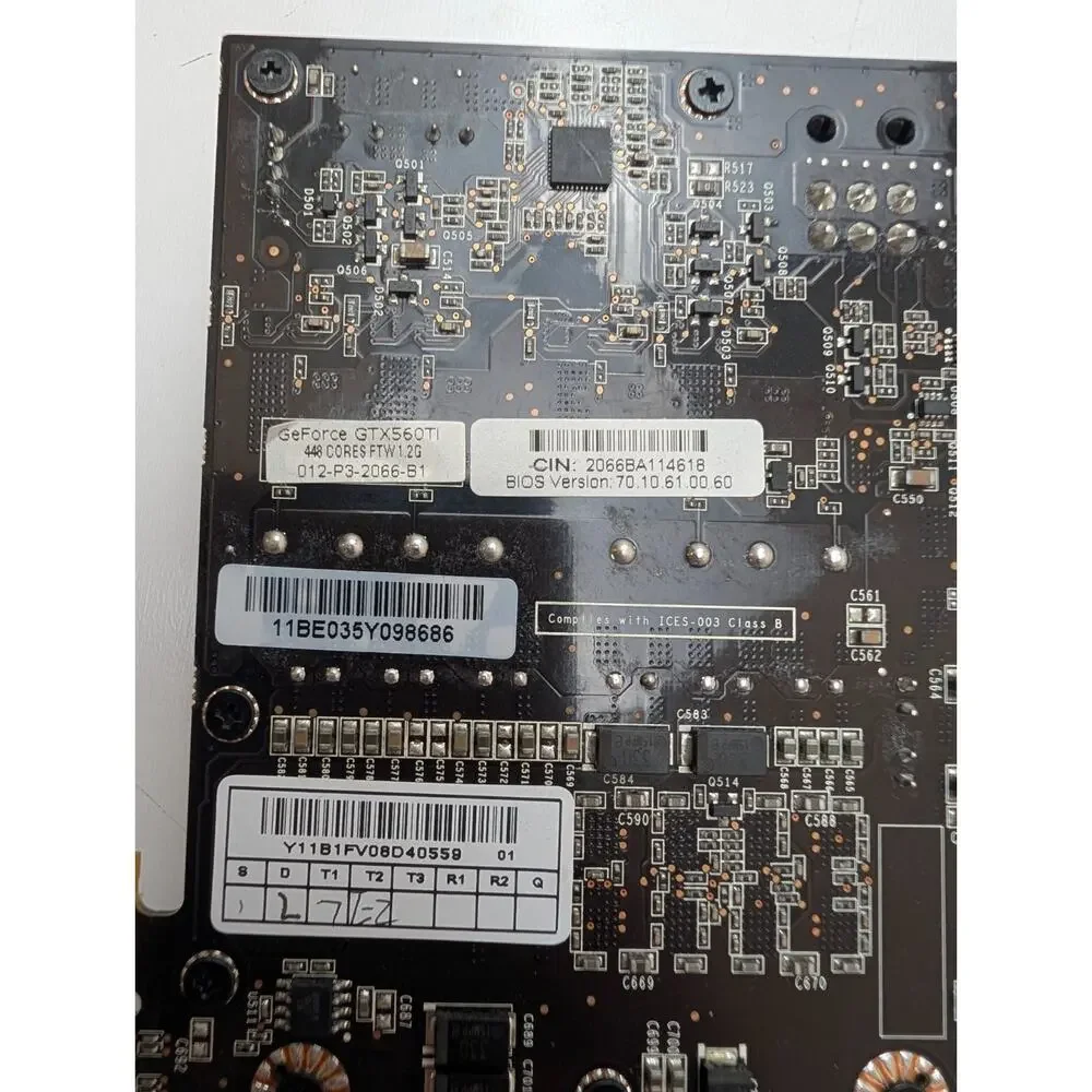 NVIDIA GeForce GTX560Ti EVEA Graphics Card 448 Cores